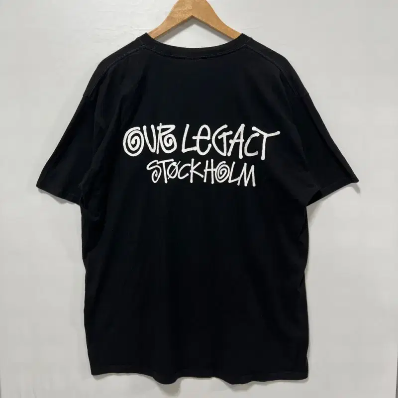 ★STUSSY x Our Legacy x Denim Tears Stockholm T-Shir.t★ Stussy x Our Legacy x Denim Tears Stockholm T-Shirt Black | eBay