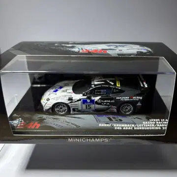 미니 챔프스 1/43 렉서스 LFA 뉘르 24시간 내구 레이스 2009