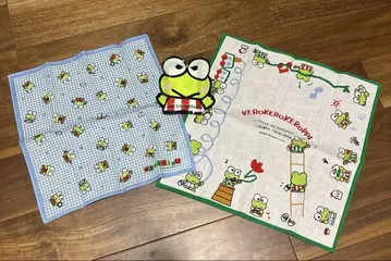 쇼와 레트로 케로케로케로피 손수건 티슈 케로피 1989년 90년