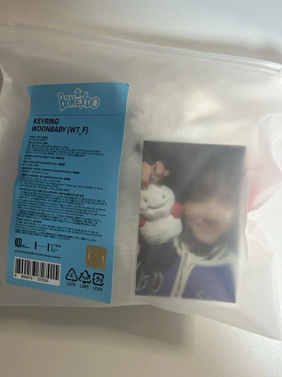 boynextdoor Boynextdoor woonhak doll keyring including poca