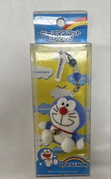 도라에몽 비즈 마스코트 스트랩 레트로