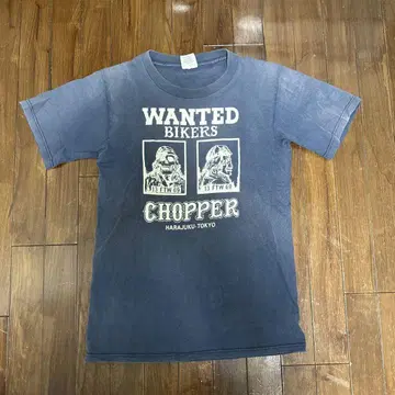 WANTED BIKERS CHOPPER 티셔츠