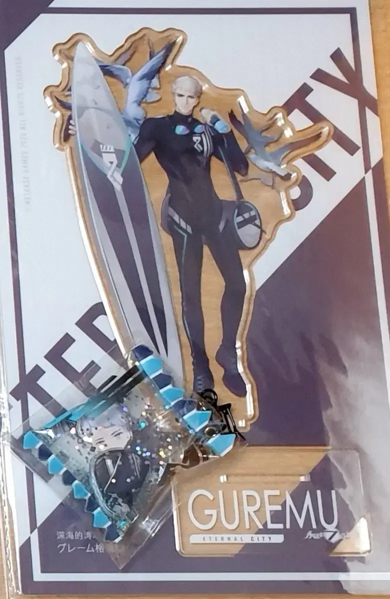 Eternal 7 Days dosie Young7 Young7 Graymu Swimsuit acrylic stand + key ring set