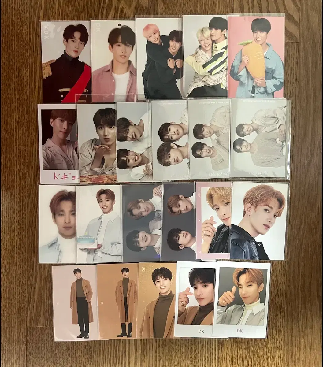 Seventeen dk Japan tc SVT Ideal Cut Ode to u winter Hare poca wts