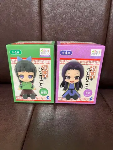 약사의 혼잣말 페타토 오스와리 피규어 고양이 고양이 미토 세트로