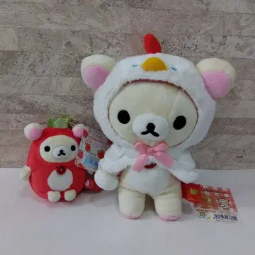 코리락쿠마 * 인형옷 봉제 인형 2개 세트