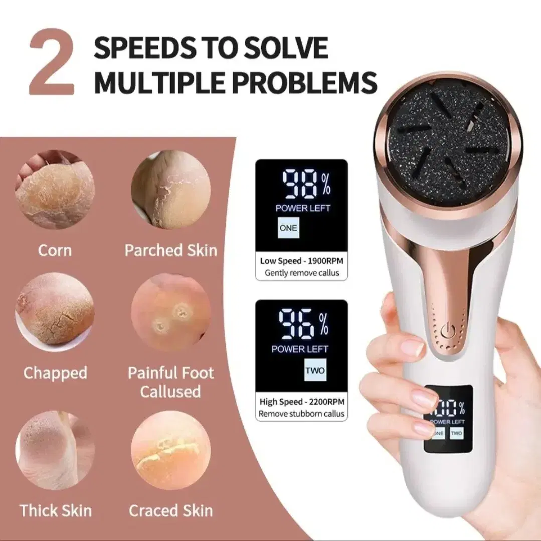 Wireless Electric Foot Callus Remover (New)