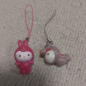 초레어! 헤이세이 레트로 헬로키티 스트랩 Rody HELLO KITTY
