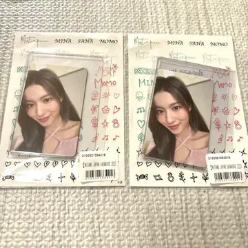 미개봉 새상품! 포토 카드 & 데코 스티커 SANA 미나