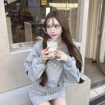 루미곤 오리지널 LL 로고 스웨트 세트