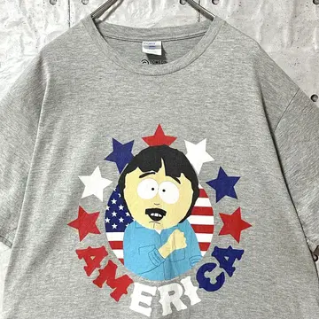 구제 의류 티셔츠 사우스 파크 캐릭터 L 빈티지 그레이 구하기 어려움