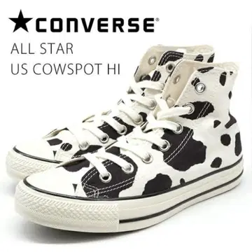 CONVERSE US ORIGINATOR 소 패턴 카우 패턴 27.5cm