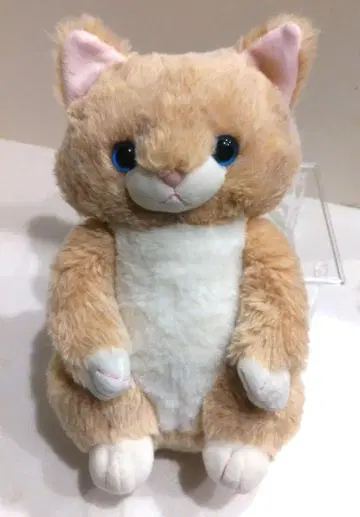 미마모루냥 브라운 고양이 봉제 인형 고양이