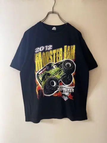 No.3959 US 구제 의류 2012 MONSTER JAM 반팔 티셔츠