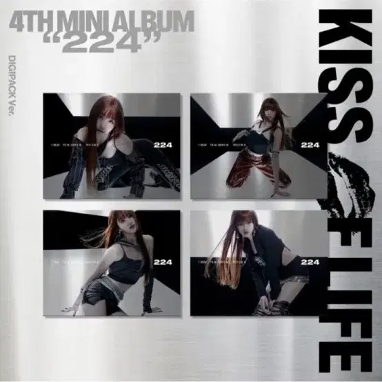 KISS OF LIFE (키스오브라이프) - 미니앨범 4집 : 224 (
