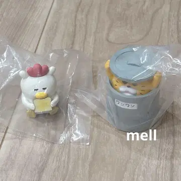 노라네코 군단 미니어처 피규어 2개