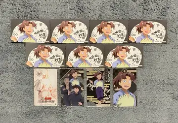 닌자 타마 란타로 클리어 카드 스티커 11장 야마다 리키치