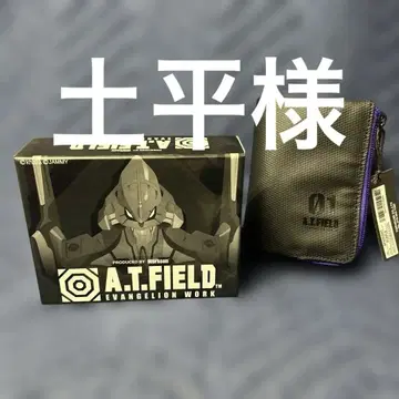 A.T.FIELD 에반게리온 접이식 지갑 퍼플
