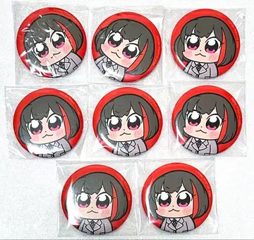 뱅드림 가루파 오카와 부쿠부 콜라보 캔뱃지 미타케 란 8개 세트