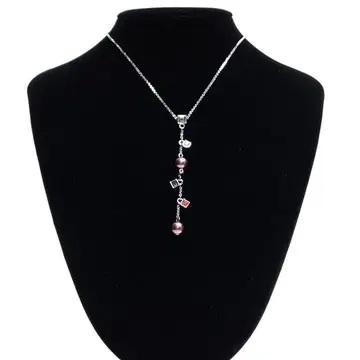 컨디션 최상 SWAROVSKI 스와로브스키 목걸이 크리스탈&펄