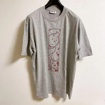 90년대 프랑스제 TINTIN 타이탄의 모험 빈티지 프린트 티셔츠