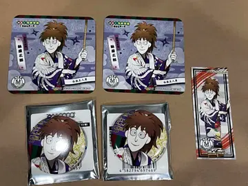 닌자 타마 란타로 극락탕 하치야 사부로 캔뱃지 혜택 스티커 코스터