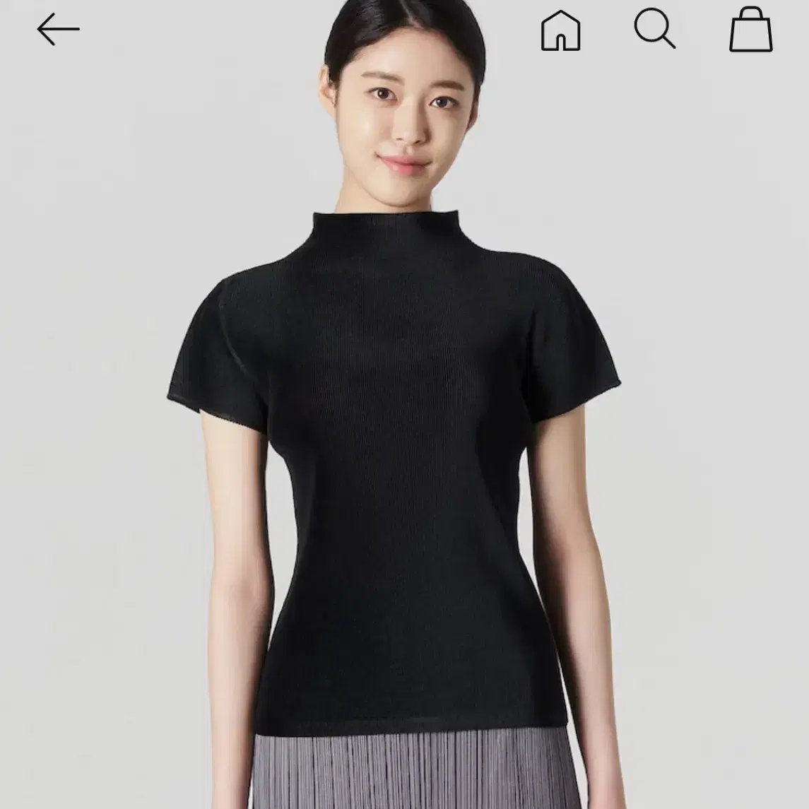 イッセイミヤケ プリーツプリーズ PLEATS PLEASE 半袖 ハイネック