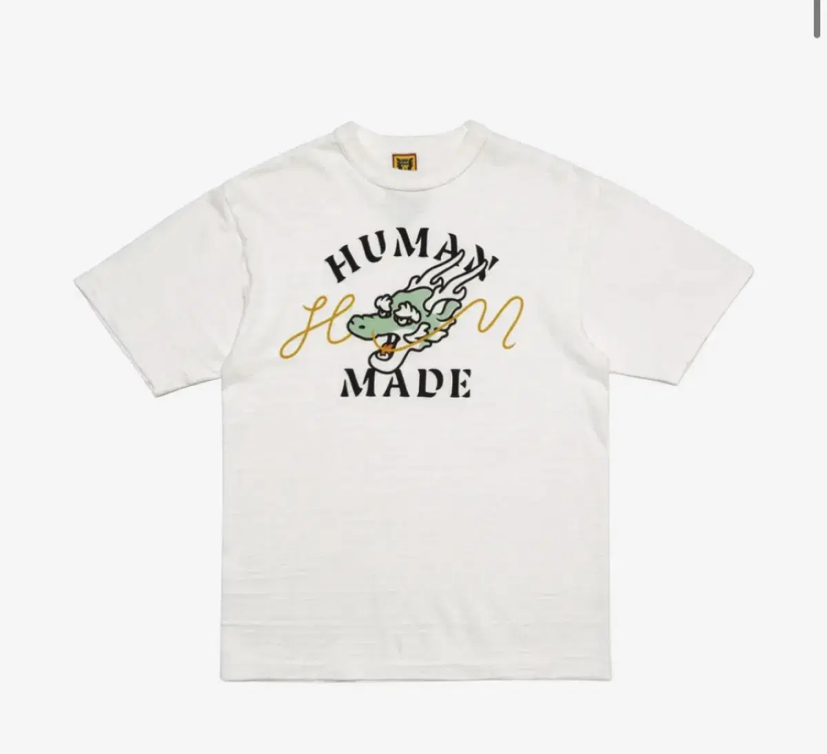 [M,L] Human Made Short Sleeve Azure Dragon Dragon T-Shirt