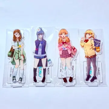 케이온! Shuffle 오리지널 아크릴 피규어 스탠드 4종 세트