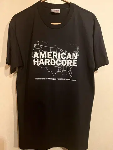 새상품급 AMERICAN HARDCORE 아메리칸 하드코어 티셔츠