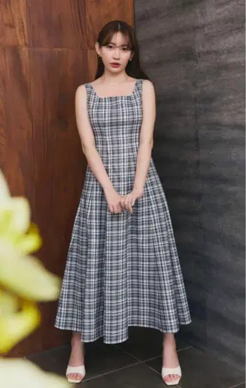 헤르립토 패딩턴 롱 드레스