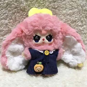 BABYTHREE 마카롱 토끼 귀 커스텀 인형 키링