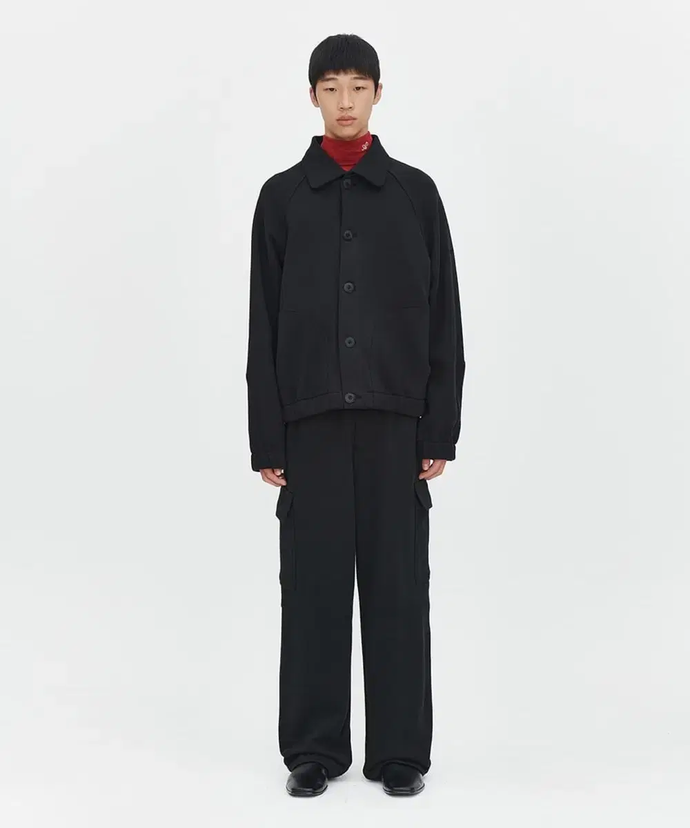(L) AFTER PRAY Panel Essential Sweat Blouson