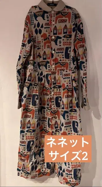 네넷 모쿠바노 셔츠 셔츠 원피스