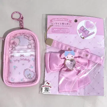 마이멜로디 아크릴 스탠드 케이스 펜라 리본