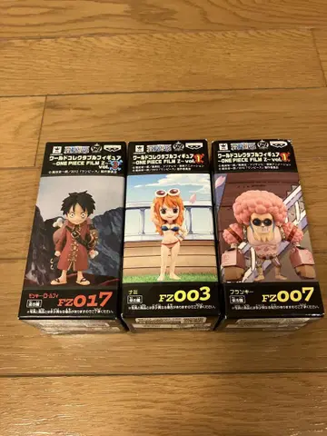 원피스 수집용 피규어 필름 Z 루피 나미 프랭키