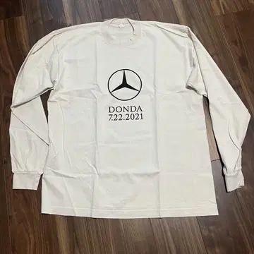 Kanye YZY DONDA Benz 롱 T 카니예 벤츠