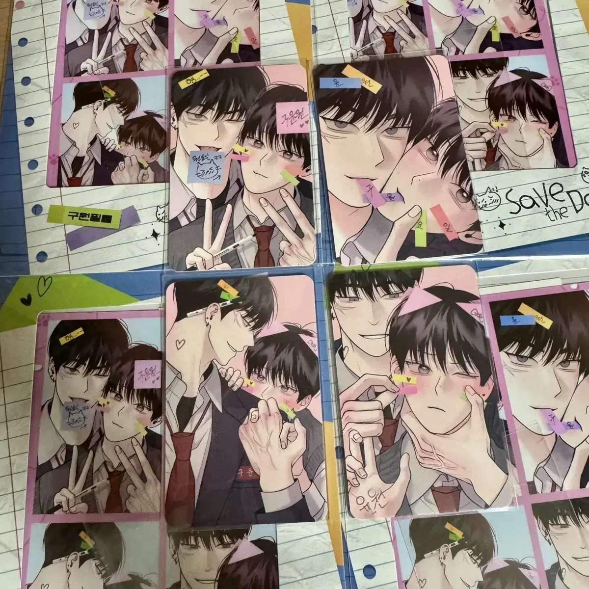 Monday Savior Wolgu Four-Cut Salvation Film Full Set Bulk wts