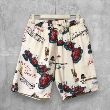 프릭스스토어 별주 reyn spooner 올 패턴 하프 팬츠 L