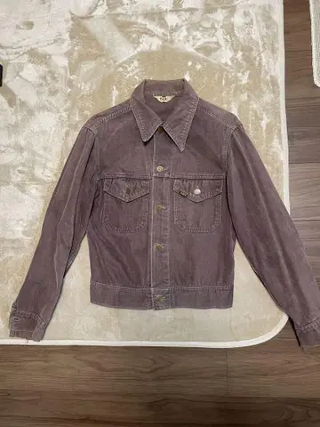 70S Lee 데님 자켓 짧은 기장