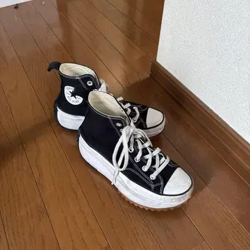 컨버스 란스타 하이 24.5cm 런 스타 하이크