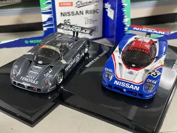 Q-MODEL 1/43 니산 R89C 2대