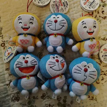 도라에몽 봉제 인형 6종 세트