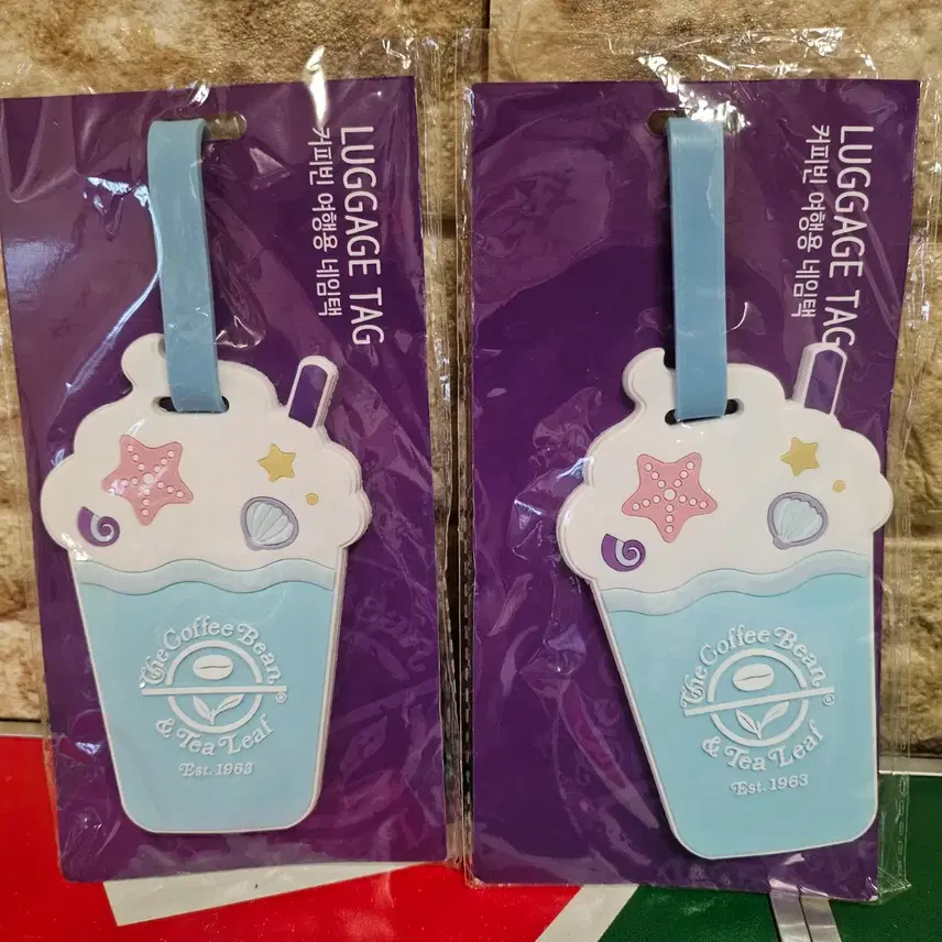 コーヒービン旅行用ネームタック2個