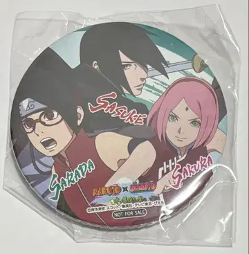 NARUTO 우치하 가문 사스케 사쿠라 샐러드 후지큐 하이랜드 캔뱃지