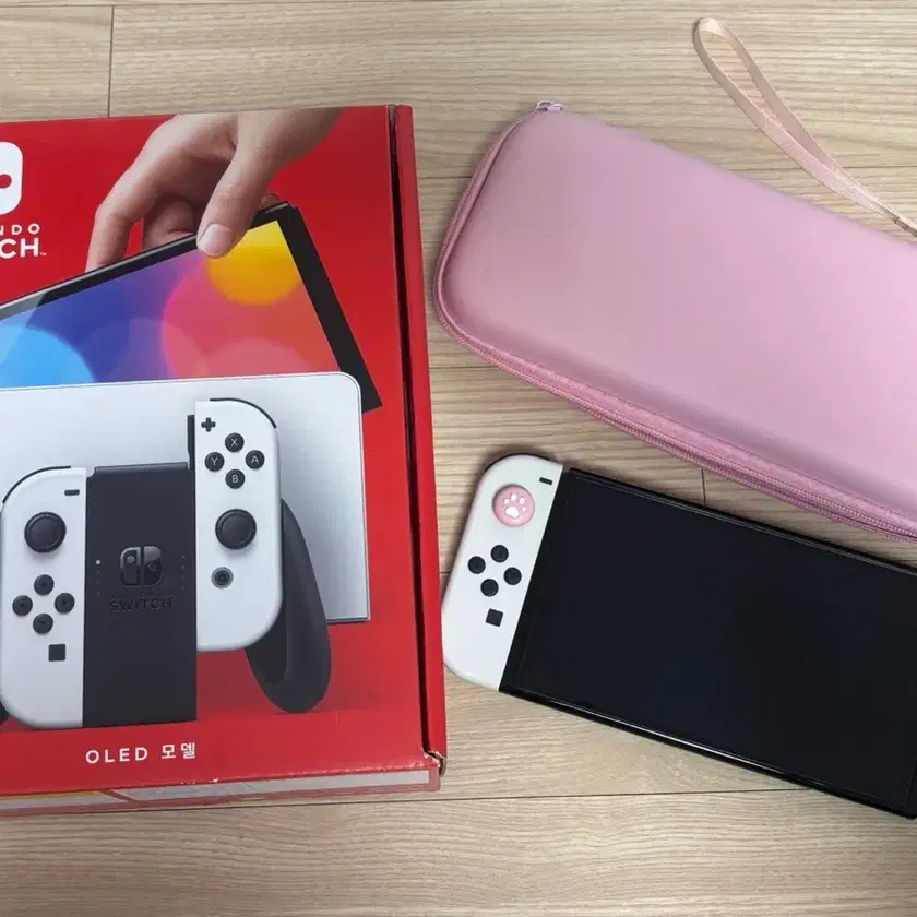 NINTENDO | 닌텐도 Nintendo Switch OLED White Full Box on