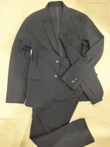 417 에디피스 네이비 정장 세트 워셔블 L 사이즈