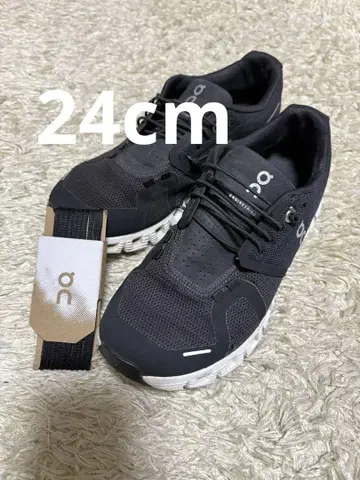 On Cloud5 온 클라우드 5 블랙 24cm 블랙 여성용 스니커즈