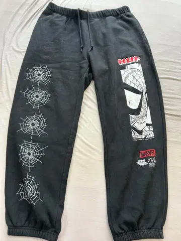 HUF 스파이더맨 스웨트 팬츠 L 사이즈