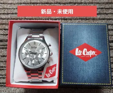 Lee Cooper 리 쿠퍼 크로노그래프 쿼츠 손목시계 실버